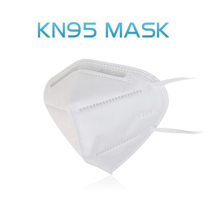 반대로 바이러스 KN95 가면 처분할 수 있는 직물 먼지 방어적인 인공호흡기 가면