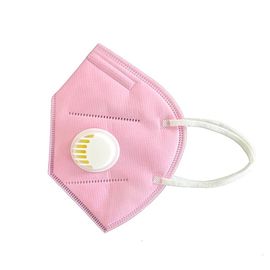 Disposable PM 2.5 N95 Dust Mask With Filter Valve High Filtration Capacity